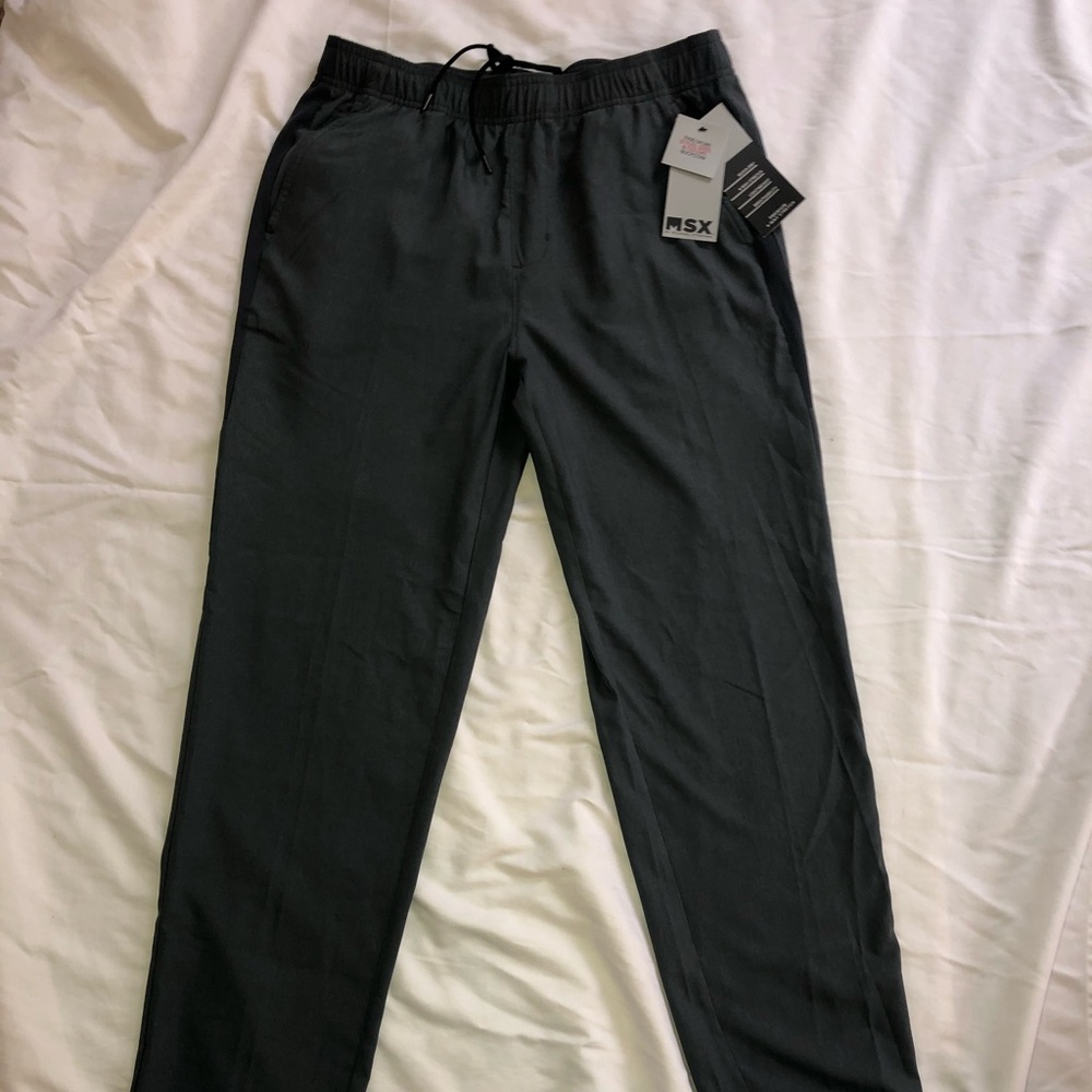 Michael Strahan athletic pants